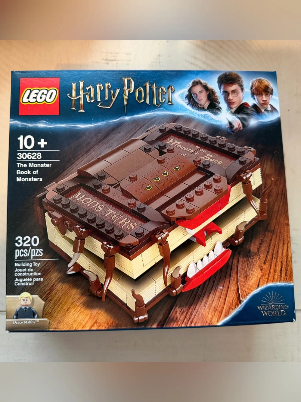 LEGO Harry Potter Monster Book of Monsters - Brown, Red, Tan SEALED
